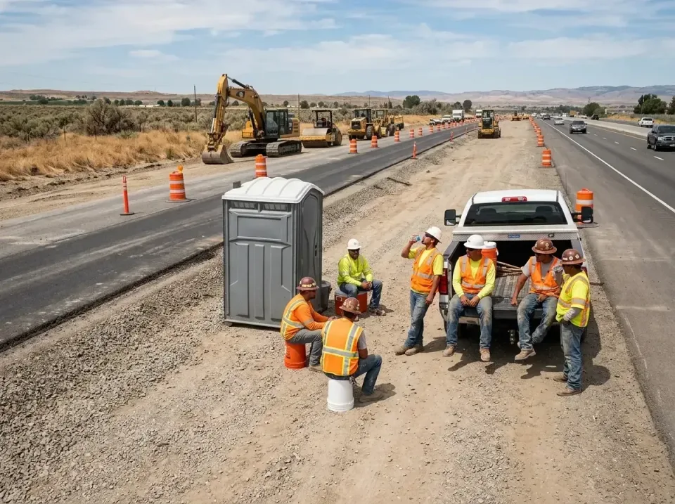 highway-road-construction-crew-007 — frequently asked questions, Porta Potty and Restroom Rentals in Cassville, MO
